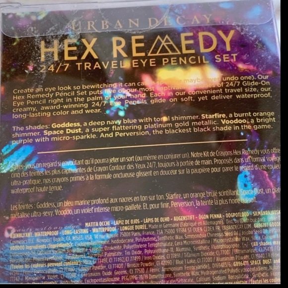 New Urban Decay 24/7 Glide-On Eye Pencil Travel Set of 5 Hex Remedy 0.03 oz each - Picture 4 of 5